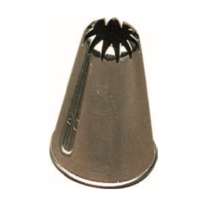 Cukrářská špička - květina, průměr: 14 mm - 128/14 | PAVONI, Stainless Steel Tubes
