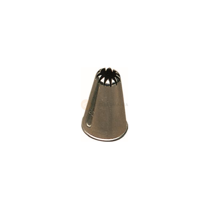 Cukrářská špička - květina, průměr: 16 mm - 128/16 | PAVONI, Stainless Steel Tubes