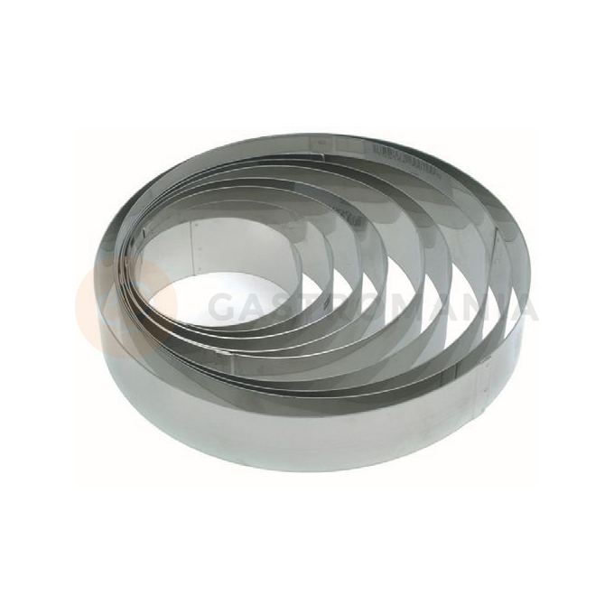 Kulatý cukrářský ráfek - 40 mm, 180 mm | PAVONI, X3918