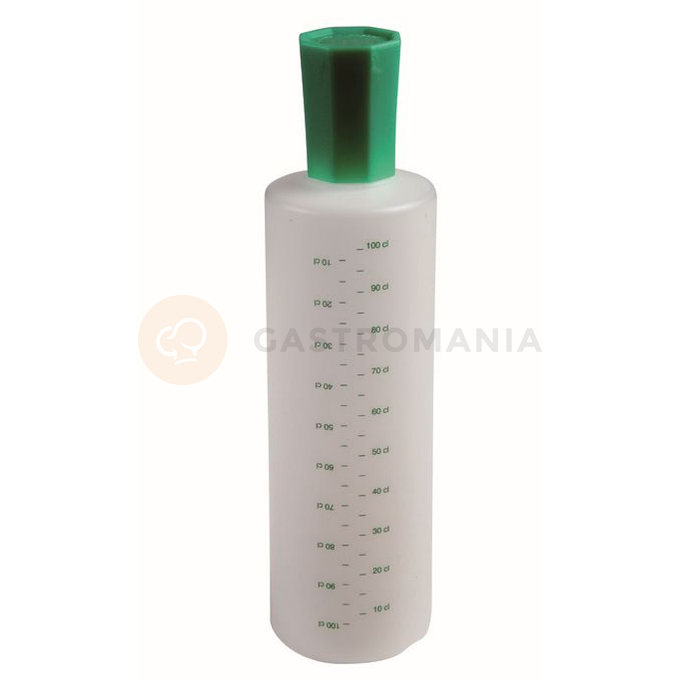 Plastová láhev s měrkou - 1000 ml | PAVONI, BOTTIGLIA