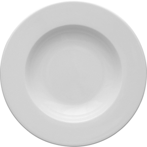 Hluboký talíř z bílého porcelánu 22,5 cm | LUBIANA, Wersal