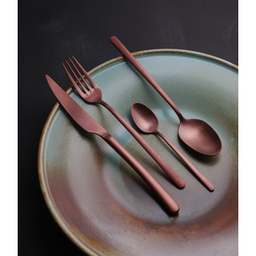 Jídelní nůž 23,7 cm | FINE DINE, Amarone Bronze