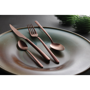 Widelczyk do ciasta 15,3 cm | FINE DINE, Amarone Bronze