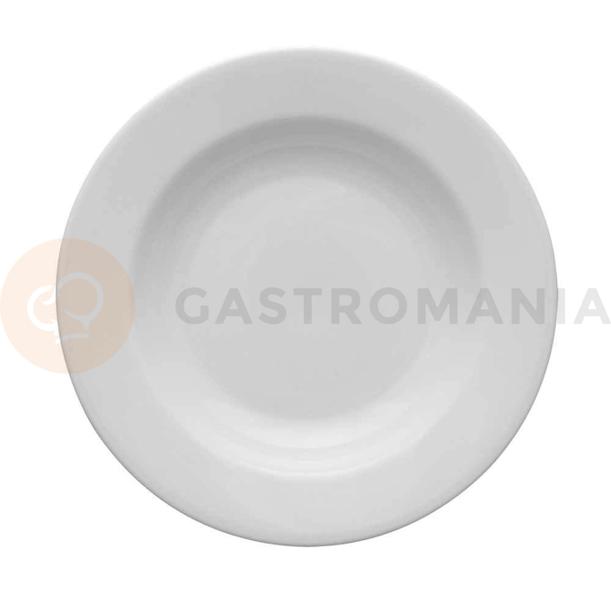 Hluboký talíř z bílého porcelánu o průměru 24 cm | LUBIANA, Kaszub/Hel