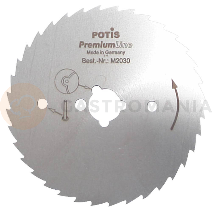 Ostrze ząbkowane do noża gyrosa, 8 cm | POTIS, 777591