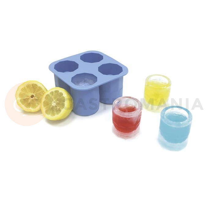 Silikonová forma na led- tvar skleničky | BAR UP, 679067