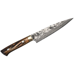 Nůž univerzální, ručně kovaný, 13cm VG-10 | TAKESHI SAJI, HA-462