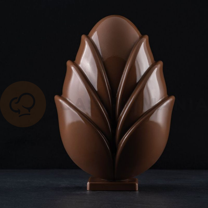 Forma na čokoládu - vajíčko s velikonočním motivem, 144x133x212 mm, 370 g - KT186 | PAVONI, Blossom