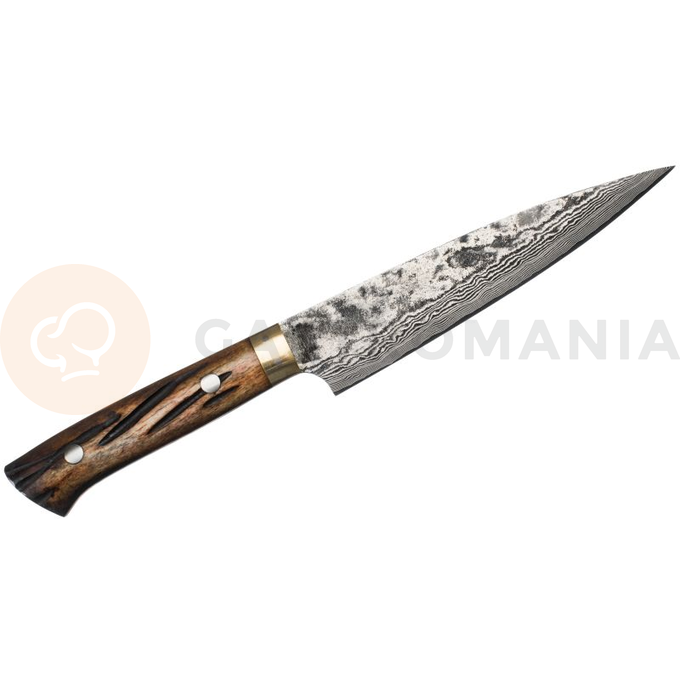 Nůž univerzální, ručně kovaný, 13cm VG-10 | TAKESHI SAJI, HA-462