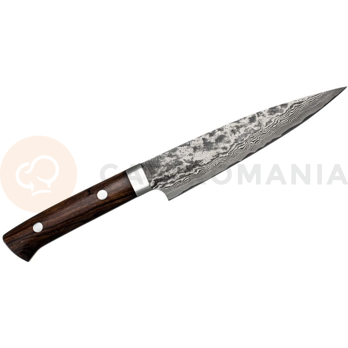 Ručně kovaný univerzální nůž, 15 cm, VG-10 | TAKESHI SAJI, H-V10D-PE-150IW