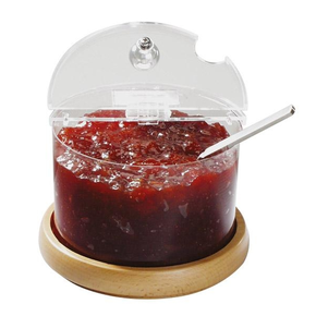 Chladící mísa na dřevěném podstavci 1 l | APS, Top fresh