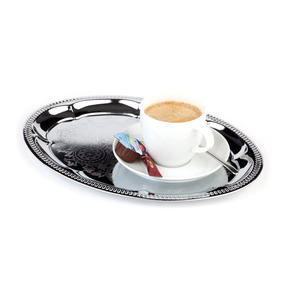 Oválný tác na servírovaní kávy 300x220 mm | APS, Kaffeehaus