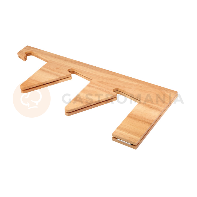 Stojan dřevěný na košíky 590x305x20 mm | APS, 33232