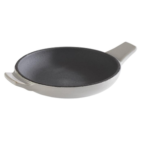 Bufetový tác na servírování ø130x20 mm, šedý | APS, Cast Iron
