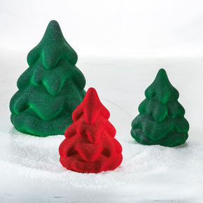 Forma na čokoládu - vánoční stromek, 140x185 mm - KT191 | PAVONI, Snow Tree