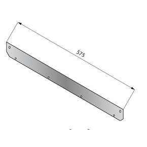 Okrajová lišta pro desky stolu 575 mm | LOZAMET, LO332