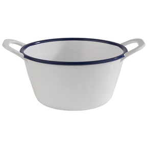 Servírovací miska 150x115x65 mm, kulatá | APS, Enamel Look