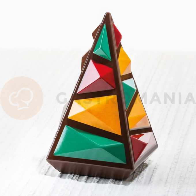 Forma na čokoládu - vánoční stromeček, 125x125x195 mm - KT194 | PAVONI, Rocky Tree