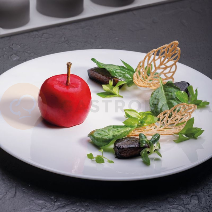 Silikonová forma na chuťovky, jablko, 15 x důlků, 300x175 mm, 46 ml - GG036S | PAVONI, Gala