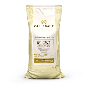 Bílá čokoláda 25,9% Callets&amp;#x2122; 10 kg balení | CALLEBAUT, CW2NV-01B