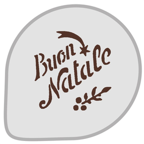 Šablona na zdobení dezertů, Buon Anno - MASK26 | MARTELLATO, PLASTIC STENCIL
