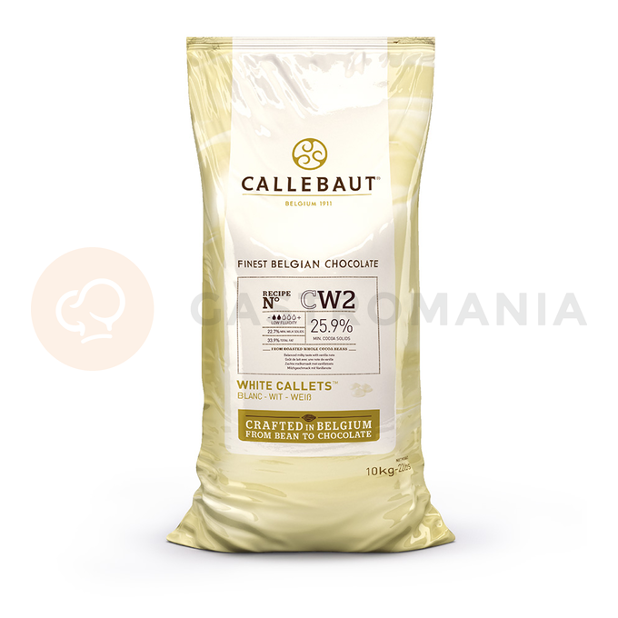 Bílá čokoláda 25,9% Callets&amp;#x2122; 10 kg balení | CALLEBAUT, CW2NV-01B