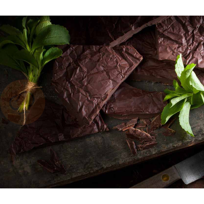 Hořká čokoláda s vlákninou a stévií 83,9% 5 kg blok | CALLEBAUT, CSD-P2811STE10-105