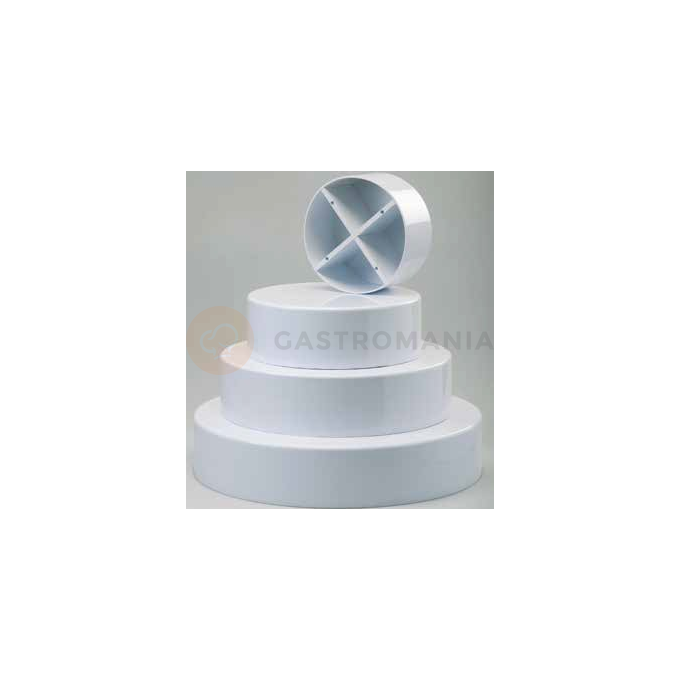 Sada maket na dortové stojany - 50 cm, 40 cm, 30 cm, 20 cm - 40-W106 | MARTELLATO, PLASTIC DUMMIES