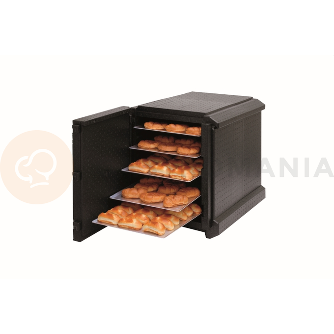 Termobox s kolejnicemi na plechy Gastronom - 83 L - 50CI540GN | MARTELLATO, ISOTHERMAL CONTAINERS FRONTAL