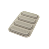 Silikonová forma na mini bagetky 4x 170x55x20 mm | SILIKOMART, Mini Baguette Bread