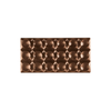 Tritanová forma na čokoládové tabulky - 3 x 100g, 154x77x9 mm - PC5010FR | PAVONI, Bricks