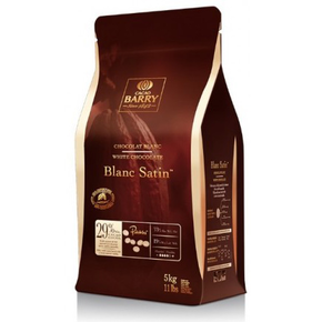 Bílá čokoláda - kuvertura Blanc Satin&amp;#x2122; 29%, 5 kg balení | CACAO BARRY, CHW-Q29SATI-E4-U72