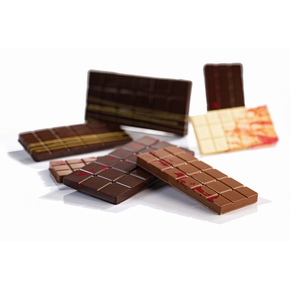 Forma na tabulkovou čokoládu, 5 ks, 130x55x8 mm, 20TC005 | MARTELLATO, Tavolette