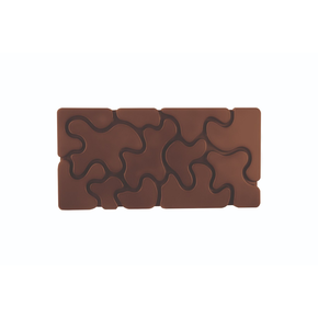 Tritanová forma na čokoládové tabulky - 3 x 100g, 154x77x8 mm - PC5011FR | PAVONI, Camouflage