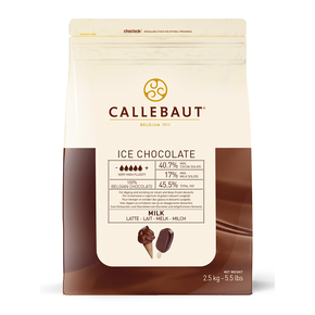 Mléčná čokoláda na zmrzlinu 40,8% Callets&amp;#x2122; 2,5 kg balení | CALLEBAUT, ICE-45-MNV-552