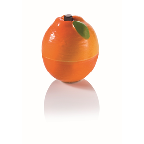 Polykarbonátová 3D forma na pralinky - pomeranč, 28 ks x 12 g, 27x30 mm, 20FRUIT05 | MARTELLATO, ChocoFruit