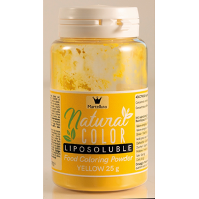 Přírodní barvivo v prášku - žlutá, 25 g - 40LCPN304 | MARTELLATO, Natural Color