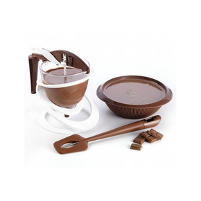 Sada pro práci s čokoládou - dávkovač 1 l, mísa a teploměr | SILIKOMART, Kit Choc Colata