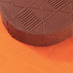 Silikonová cukrářská podložka se vzorem - čtverce, 400x200 mm - 40-W152 | MARTELLATO, Tappeti Decoro