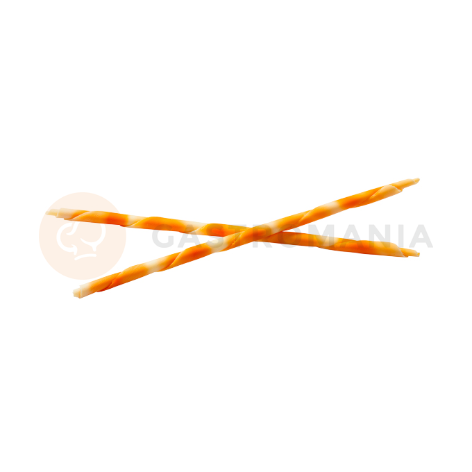 Dekorace, tyčinky XL z bílé a pomerančové čokolády, 200 mm - 115ks | MONA LISA, CHX-PC-19942E0-999