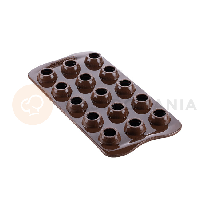 Forma na čokoládu a pralinky - vejce 3D, 23x30 mm, 8 ml - Choco Drop | SILIKOMART, EasyChoc