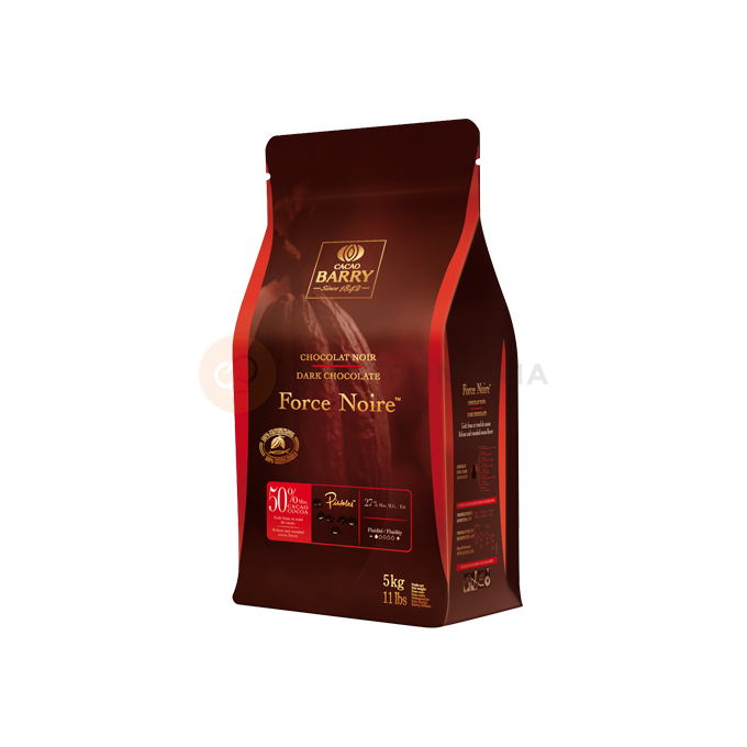 Hořká čokoláda Force Noire&amp;#x2122; 50%, 5 kg balení | CACAO BARRY, CHD-X50FNOI-E4-U72