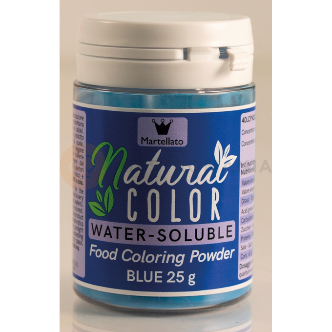 Přírodní barvivo v prášku - modrá, 25 g - 40LCPN202 | MARTELLATO, Natural Color