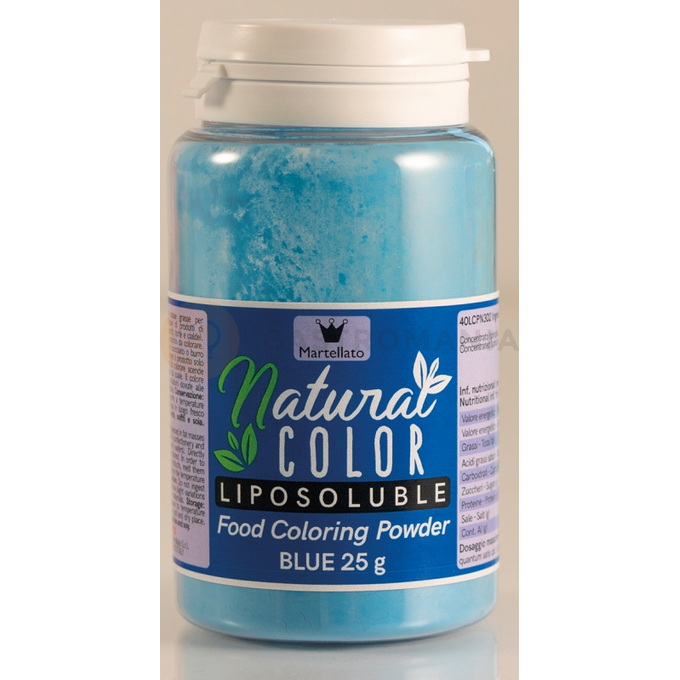 Přírodní barvivo v prášku - modrá, 25 g - 40LCPN302 | MARTELLATO, Natural Color