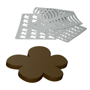 Silikonová forma na čokoládové dekorace, 390x290 mm - CHASIL8 | MARTELLATO, CHASIL8
