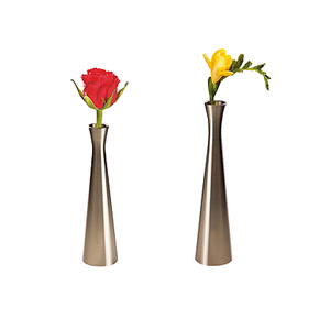 Váza - nikl Ø 40x165 mm | APS, 04015