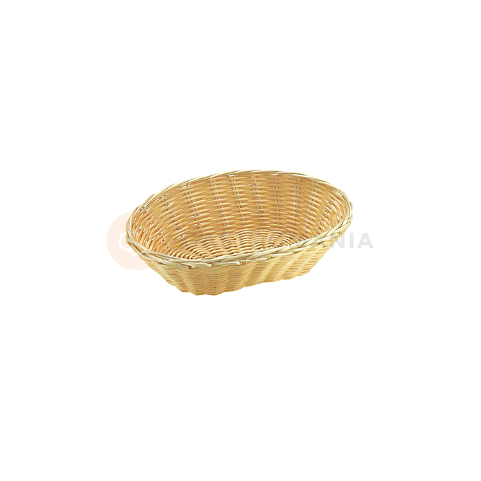 Oválný košík - polyrattan 230x150x65 mm | APS, 30280