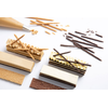 Dekorace, tužka Slim karamelová čokoláda 110 mm - 200 ks | MONA LISA, CHK-PC-22354E0-999