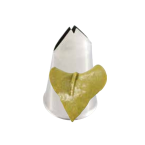 Cukrářská špička List - 25x40x14 mm - BX1132-1 | MARTELLATO, Leaves &amp; Grass