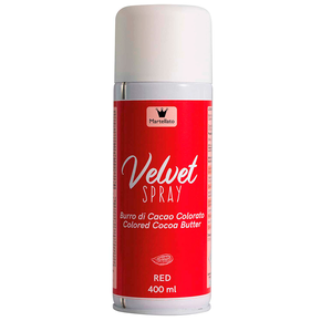 Samet ve spreji, červený, 400 ml - LCV208 | MARTELLATO, Velvet Spray
